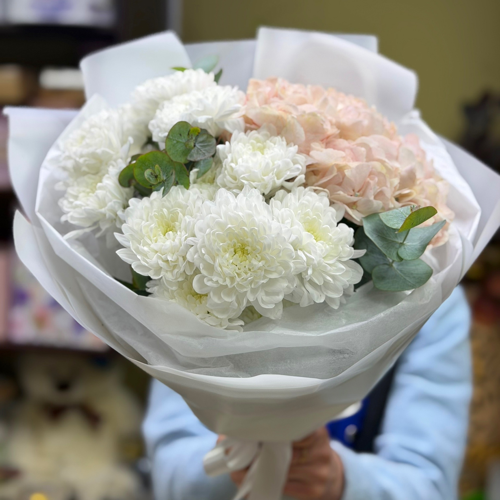 Букеты сборные, композиции