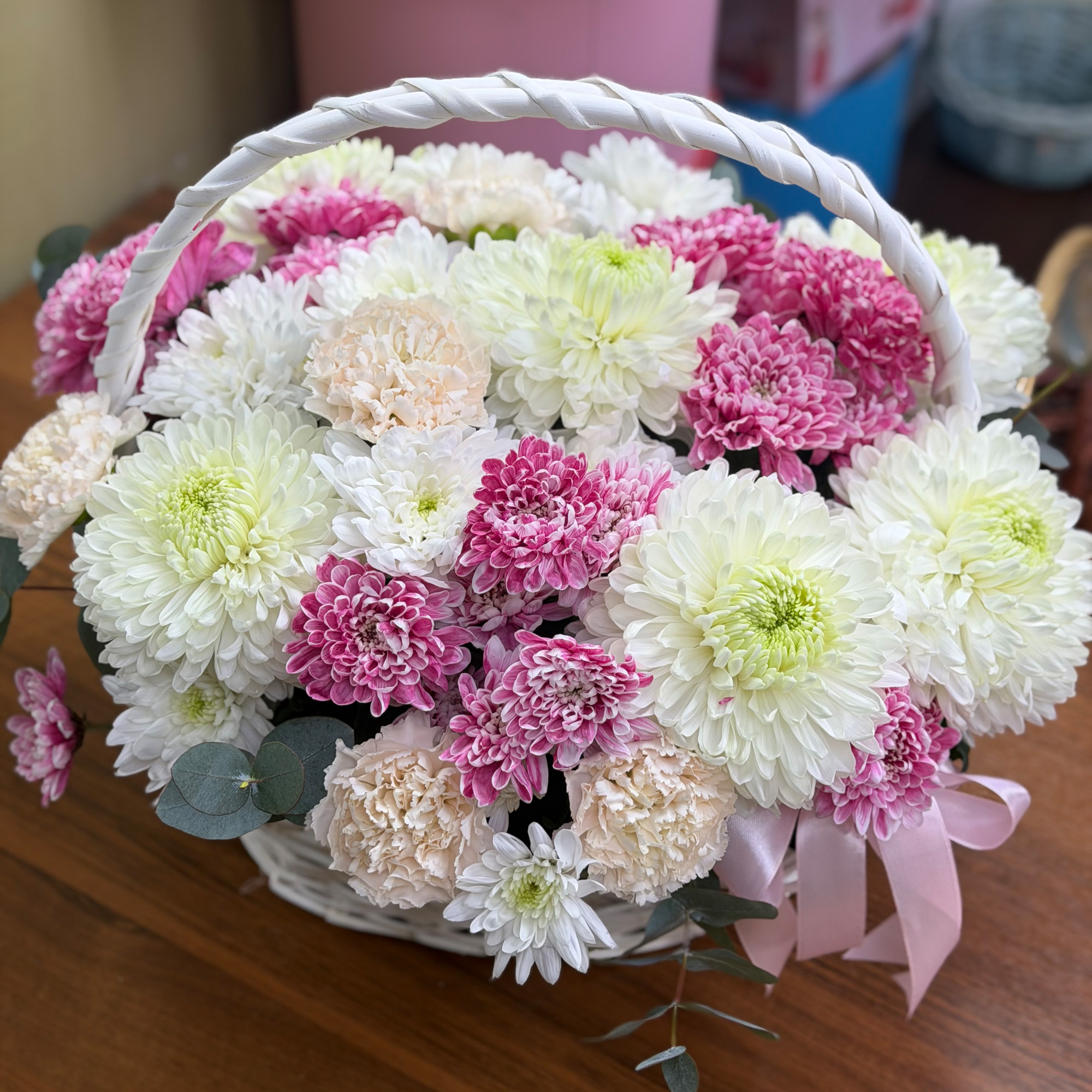 Корзины с цветами