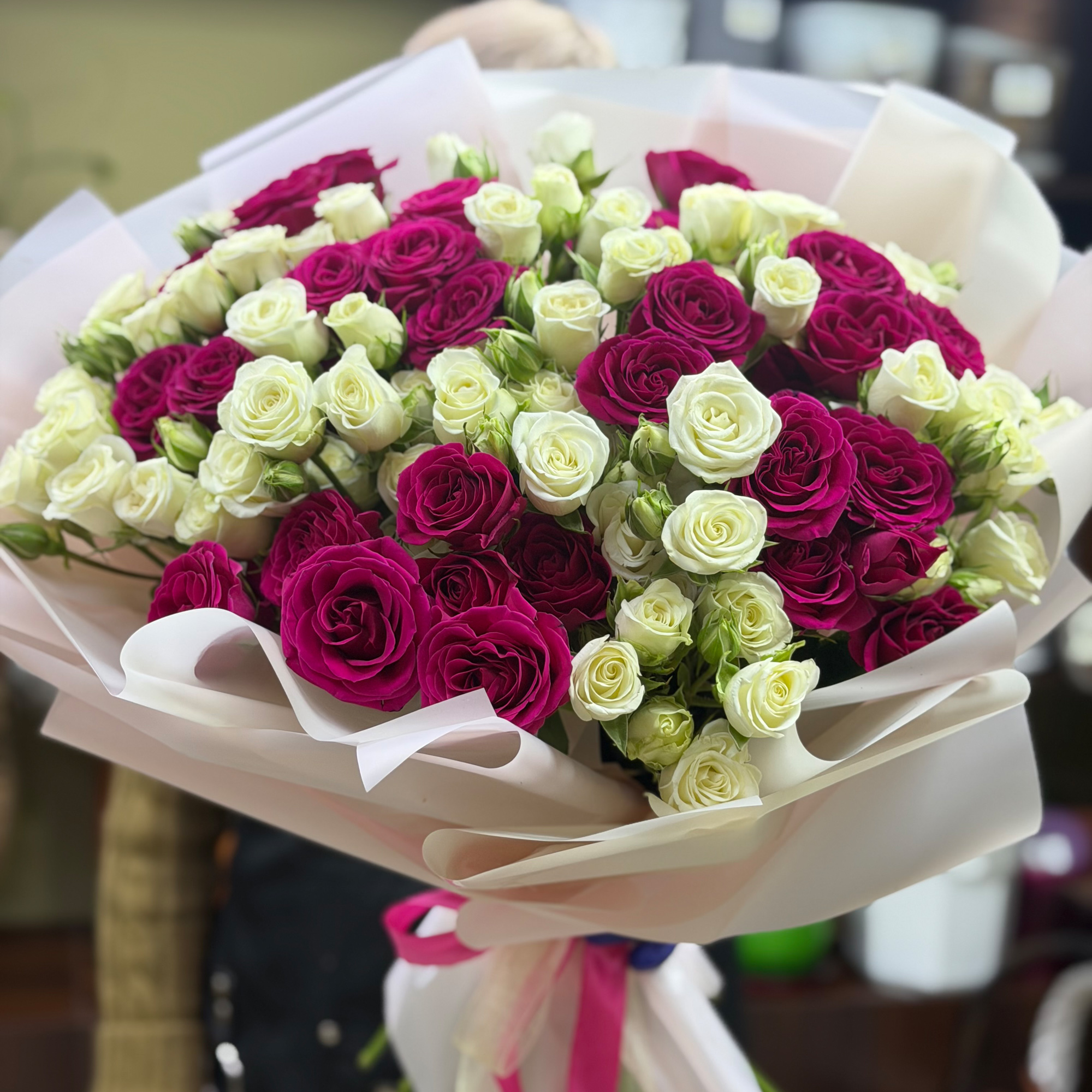 Кустовые розы